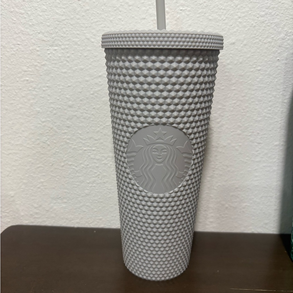 Starbucks Gray Textured Tumbler